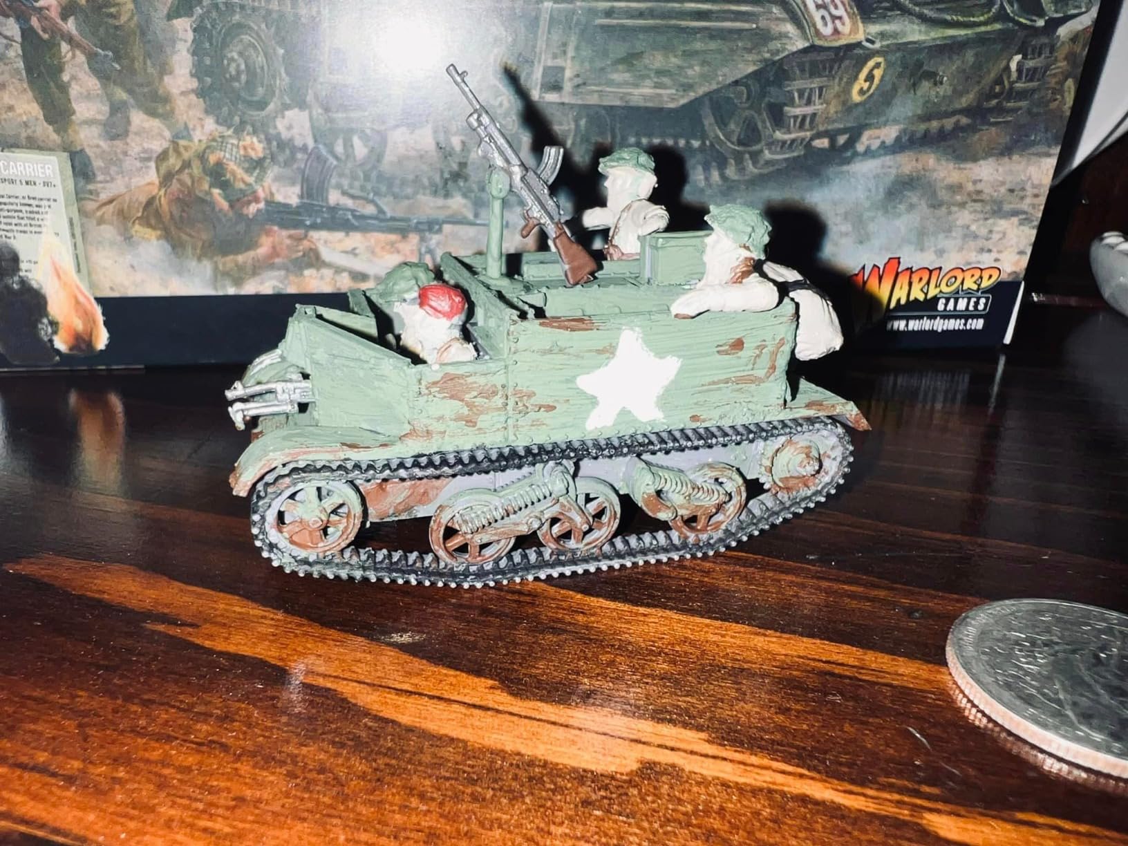 Wargames Delivered - Warlord Games: Bolt Action - M10 Wolverine Tank Destroyer, World War 2 Miniatures, 28mm Scale Army Tank Model for Miniature Wargaming customer photo 1