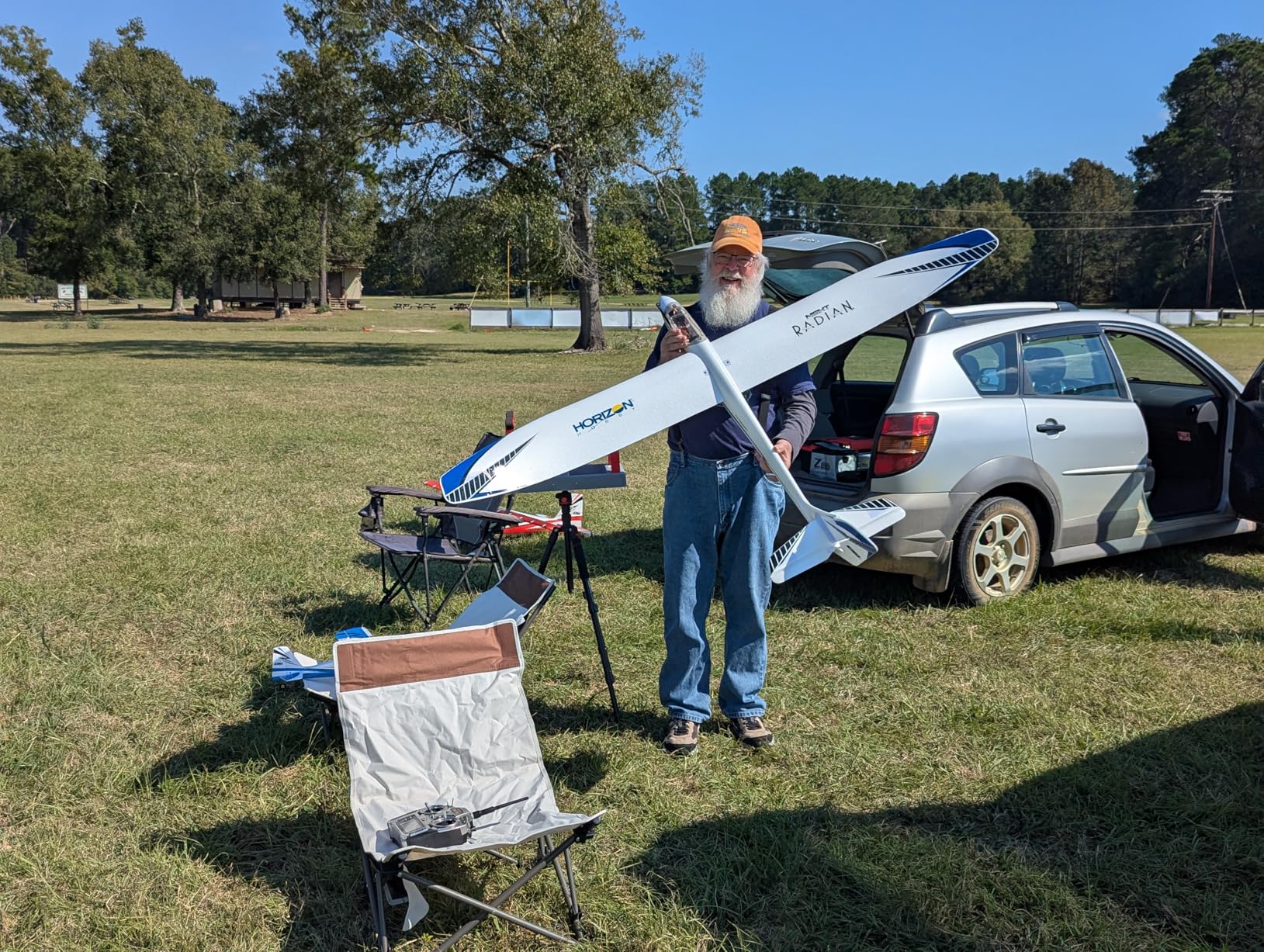 E-flite RC Airplane Night Radian 2.0m BNF Basic EFL36500 customer photo 1