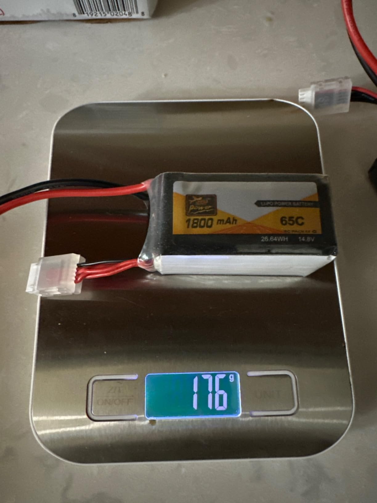OVONIC 14.8V 120C 1500mAh 4S Lipo Battery Battery with XT60 Plug for FPV Drone Quadcopter Helicopter Airplane RC Boat RC Car RC Models (2 Pack) customer photo 2
