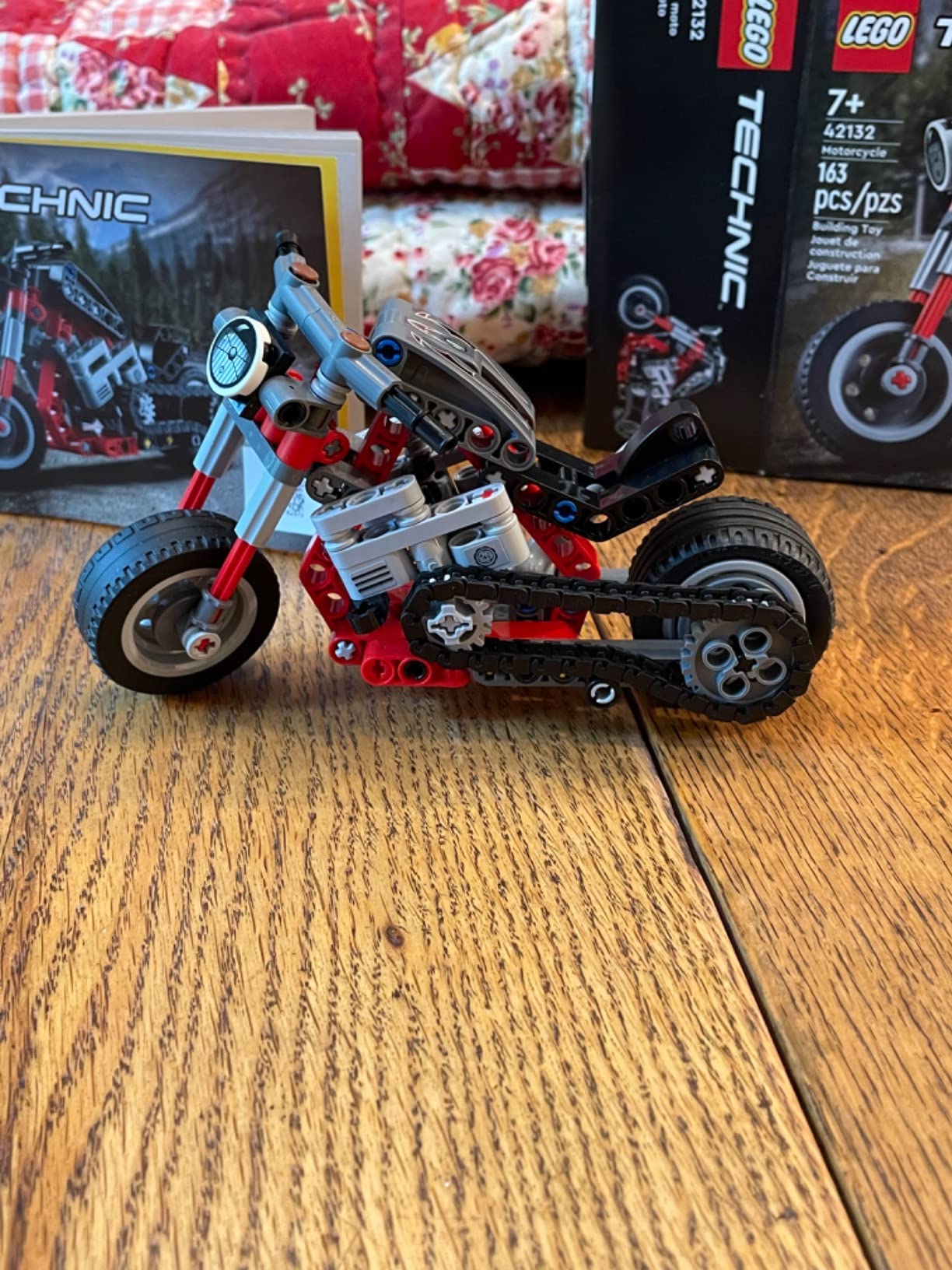 LEGO Technic Motorcycle to Adventure Bike Building Kit 42132, 2 in 1 Model Motorcycle Toy, Birthday Gift for Kids, Boys and Girls customer photo 2
