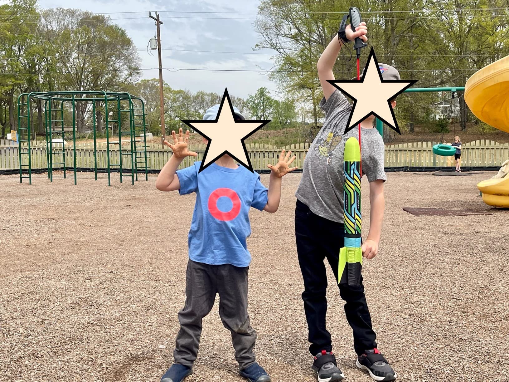 Mighty Fun! Airo Rocket Hand Launched Inflatable Rocket Kit - Giant 20