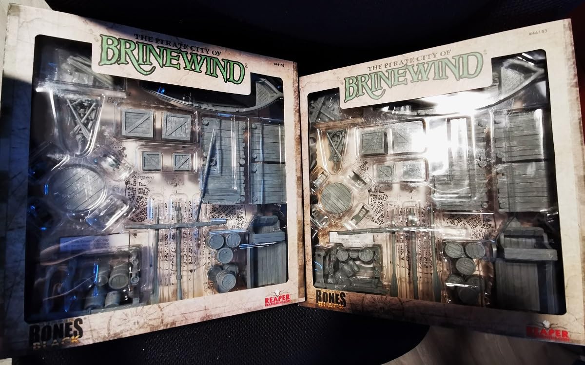 Mini - Reaper Bones Black 44153 Box Set Pirate City of Brinewind (20ct) customer photo 1