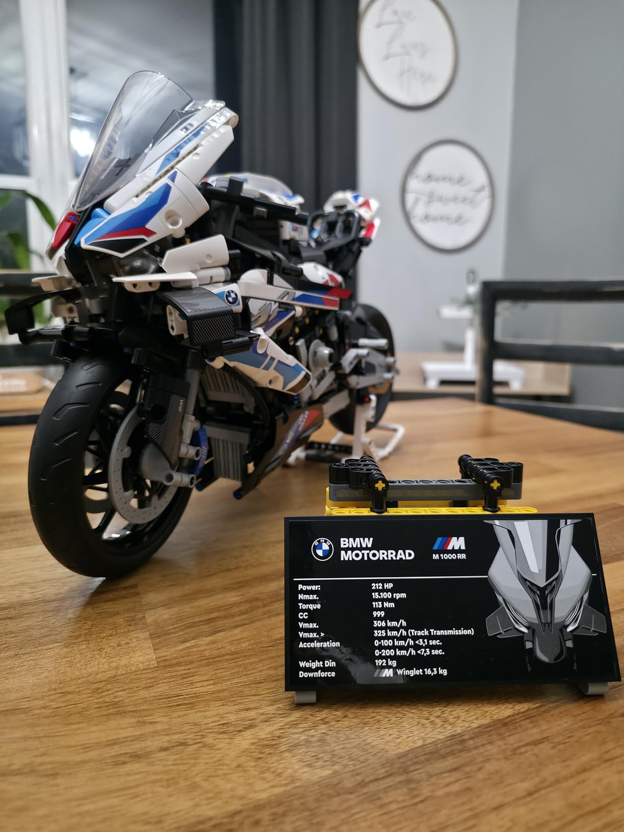LEGO Technic BMW M 1000 RR 42130 Motorcycle Model Kit for Adults, Build and Display Motorcycle Set with Authentic Features, Motorcycle Gift Idea customer photo 2