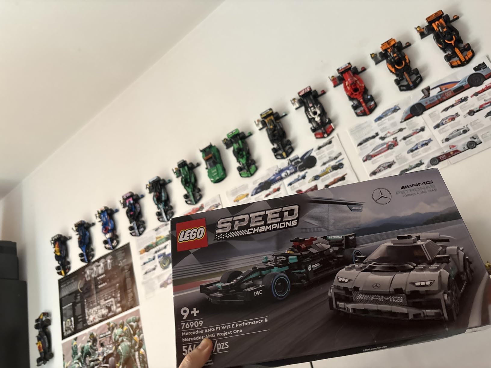 LEGO Speed Champions Mercedes-AMG F1 W12 E Performance & Project One 76909 customer photo 1