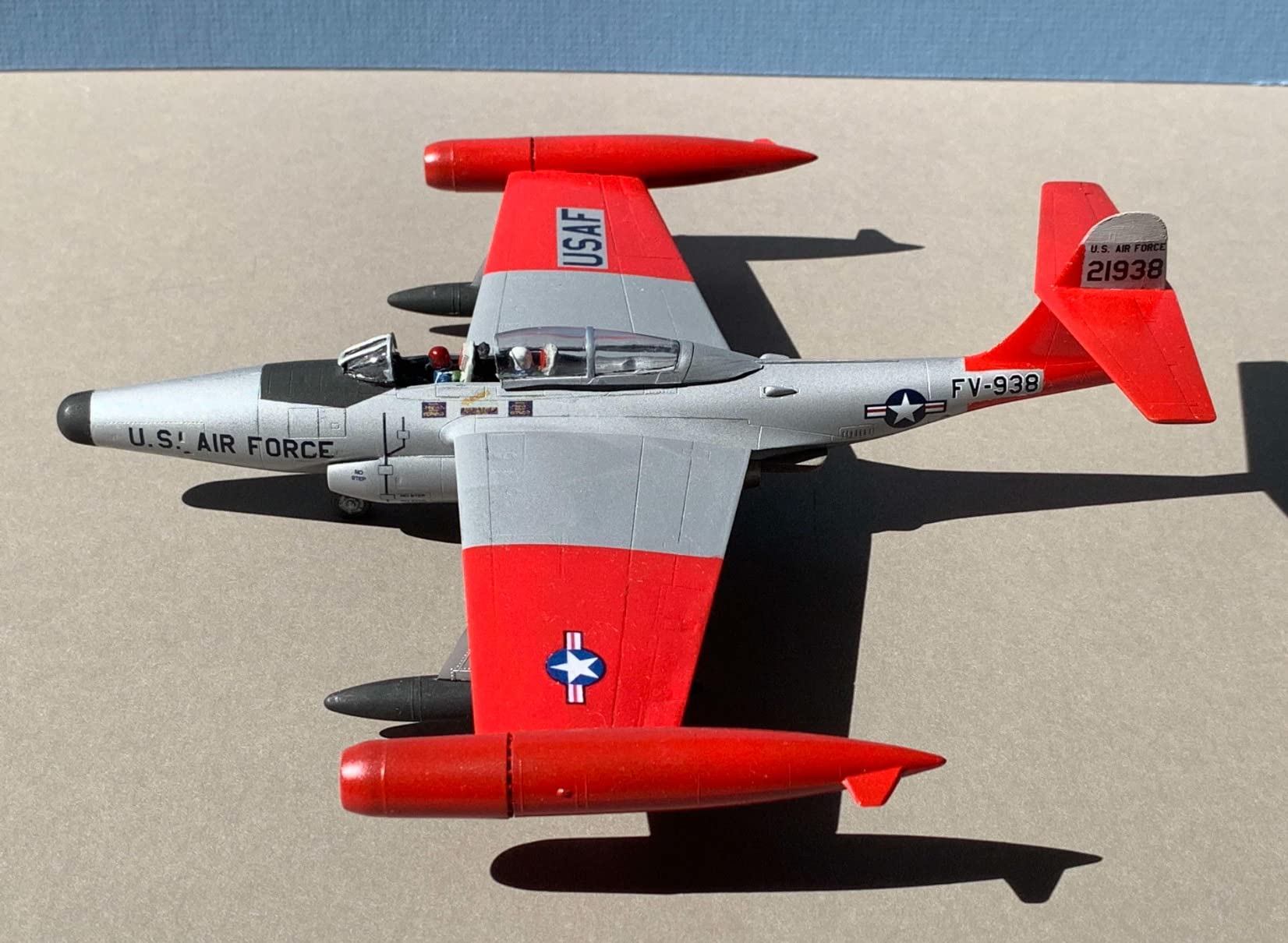 Atlantis Toy & Hobby Northrop F-89D Scorpion 1/77 Plastic Model Kit Atlantis Made in The USA customer photo 1
