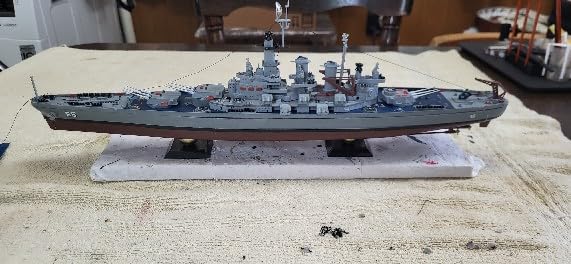 Atlantis USS North Carolina BB-55 The Showboat Big Battleship 1/500 Scale Plastic Model Kit customer photo 2