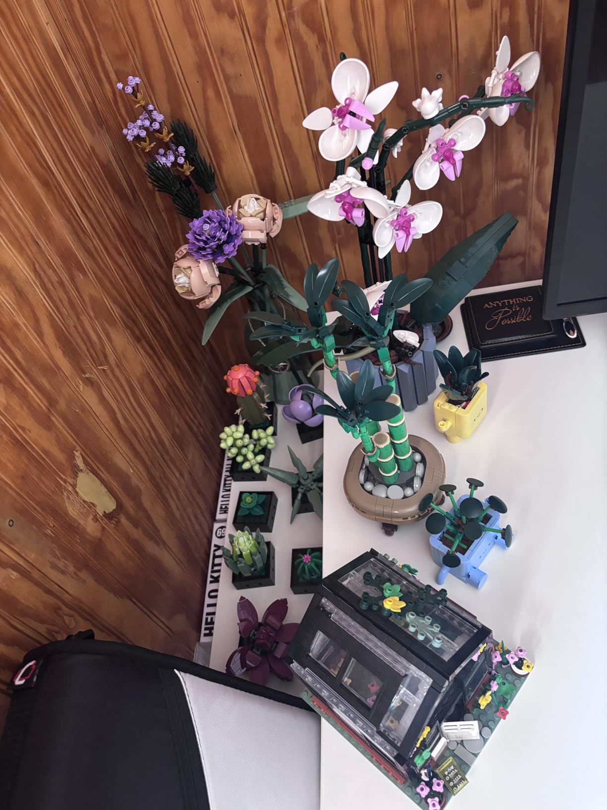 LEGO Botanicals Orchid - Artificial, Fake Indoor Flowers Building Set for Home, Kitchen, Desk Decoration, Adults Ages 18+ - Gift for Birthdays - 10311 customer photo 1