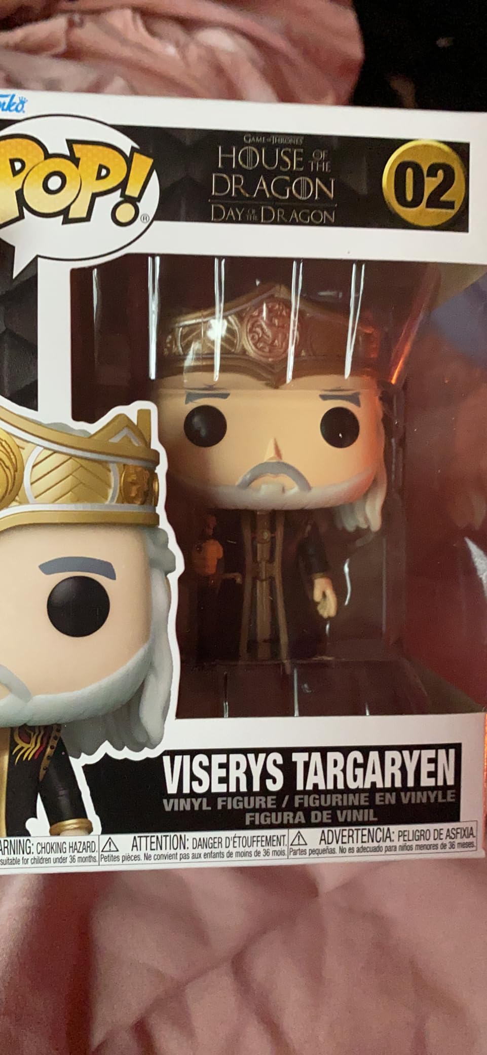Funko Pop House of Dragon - King Viserys Targaryen - House of The Dragon - Collectable Vinyl Figure customer photo 2