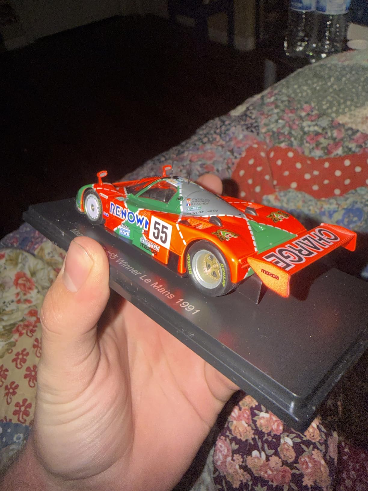 OPO 10 - 1:43 car Compatible with Mazda 787B #55 Winner Le Mans 1991 - Weidler-Herbert-Gachot - Spark 1:43 for Hachette Japan 02 customer photo 1