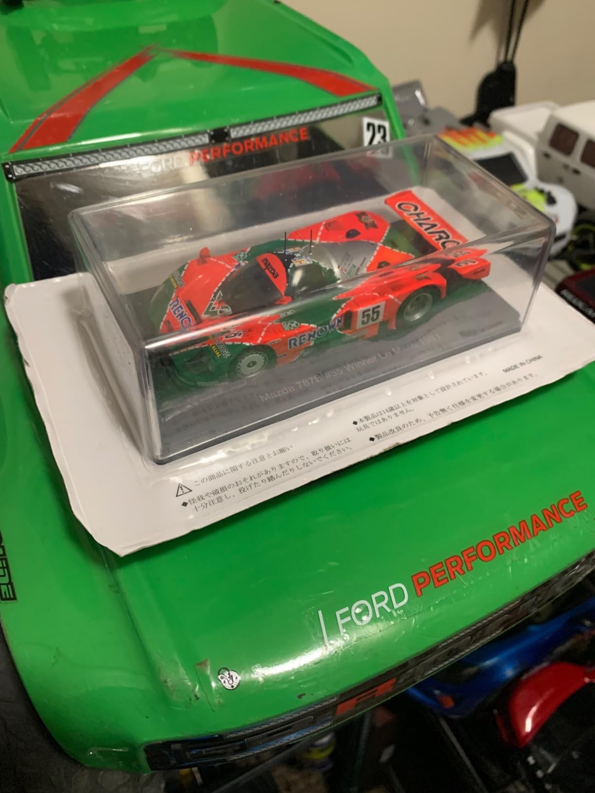 OPO 10 - 1:43 car Compatible with Mazda 787B #55 Winner Le Mans 1991 - Weidler-Herbert-Gachot - Spark 1:43 for Hachette Japan 02 customer photo 2