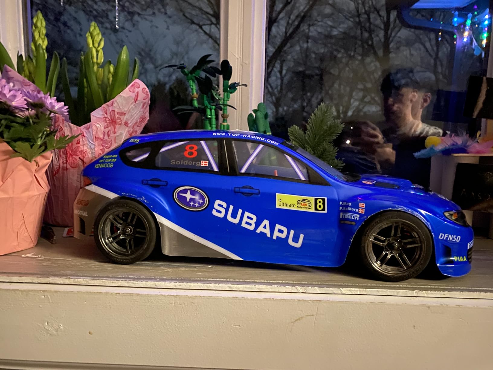 Manrock 1/10 Scale RC Painted Drift Racing Touring Onroad Car Body Shell Sti X Blue customer photo 2