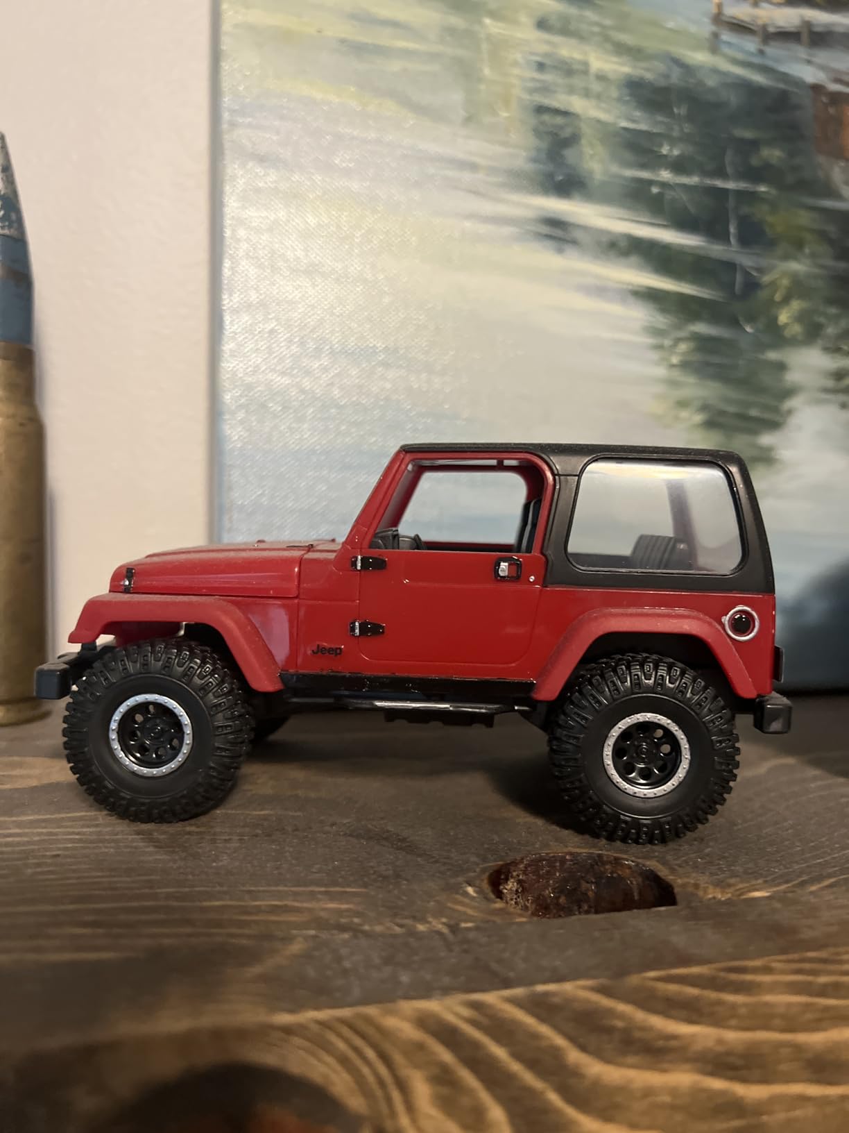 Revell 85-1239 Jeep Wrangler Rubicon Model Truck Kit 1:25 Scale 10-Piece Skill Level 2 Plastic Easy-Click Model Building Kit customer photo 2