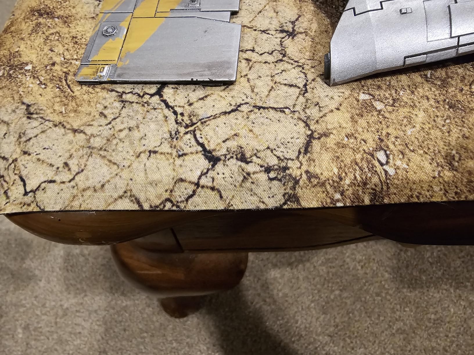 Battle Systems Terrain Desert Wasteland Game Mat 3x3 - Neoprene Playmat for Warhammer, D&D, Frostgrave and More! customer photo 1