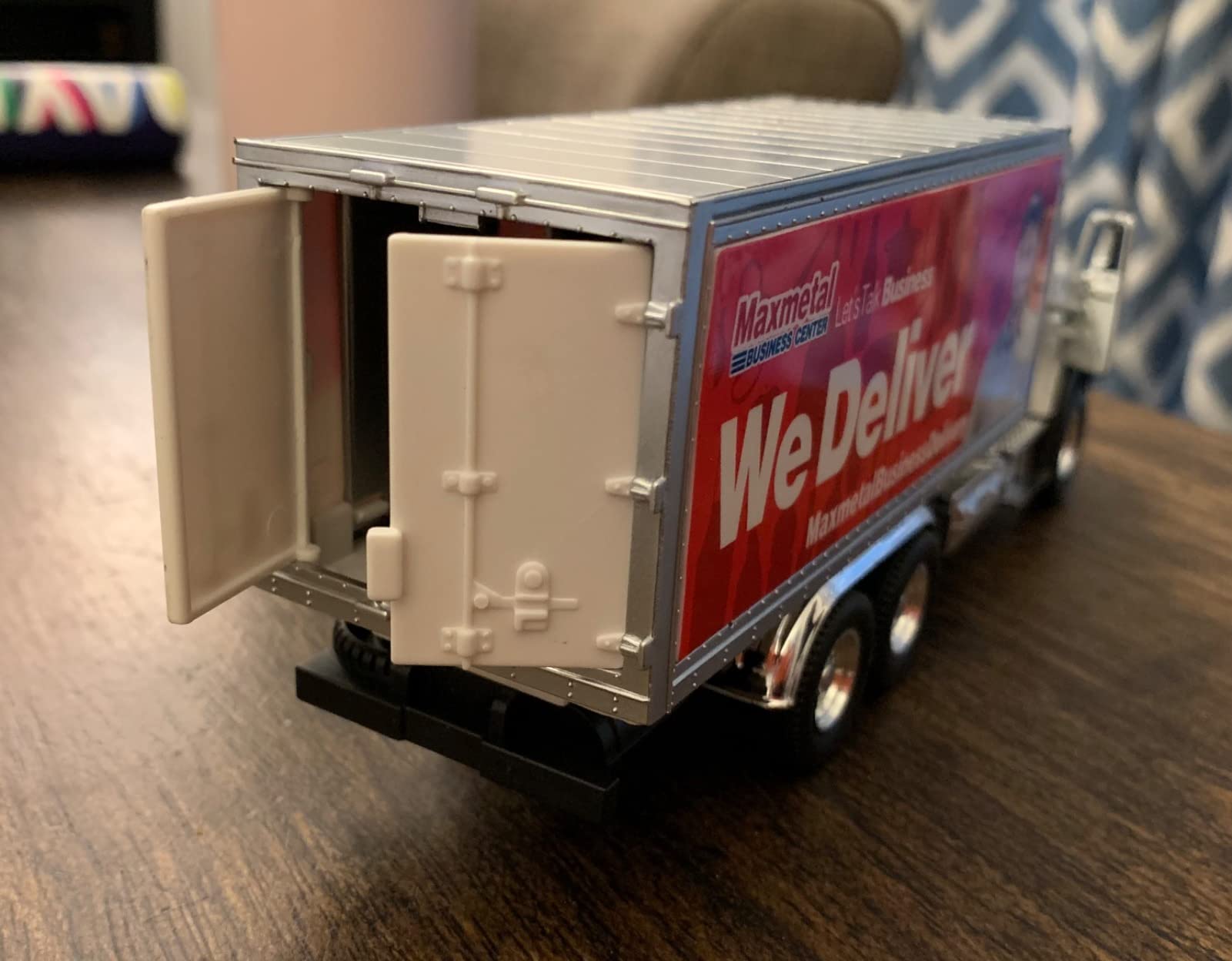 3 Pack City Diecast Semi Trucks Transport Set - Big Toy Garbage Truck, Oil Tanker, & Transport Vehicle Toy with Pull Back Action - 1/50 Scale Metal Collectible Model Alloy Car Vehicles customer photo 2