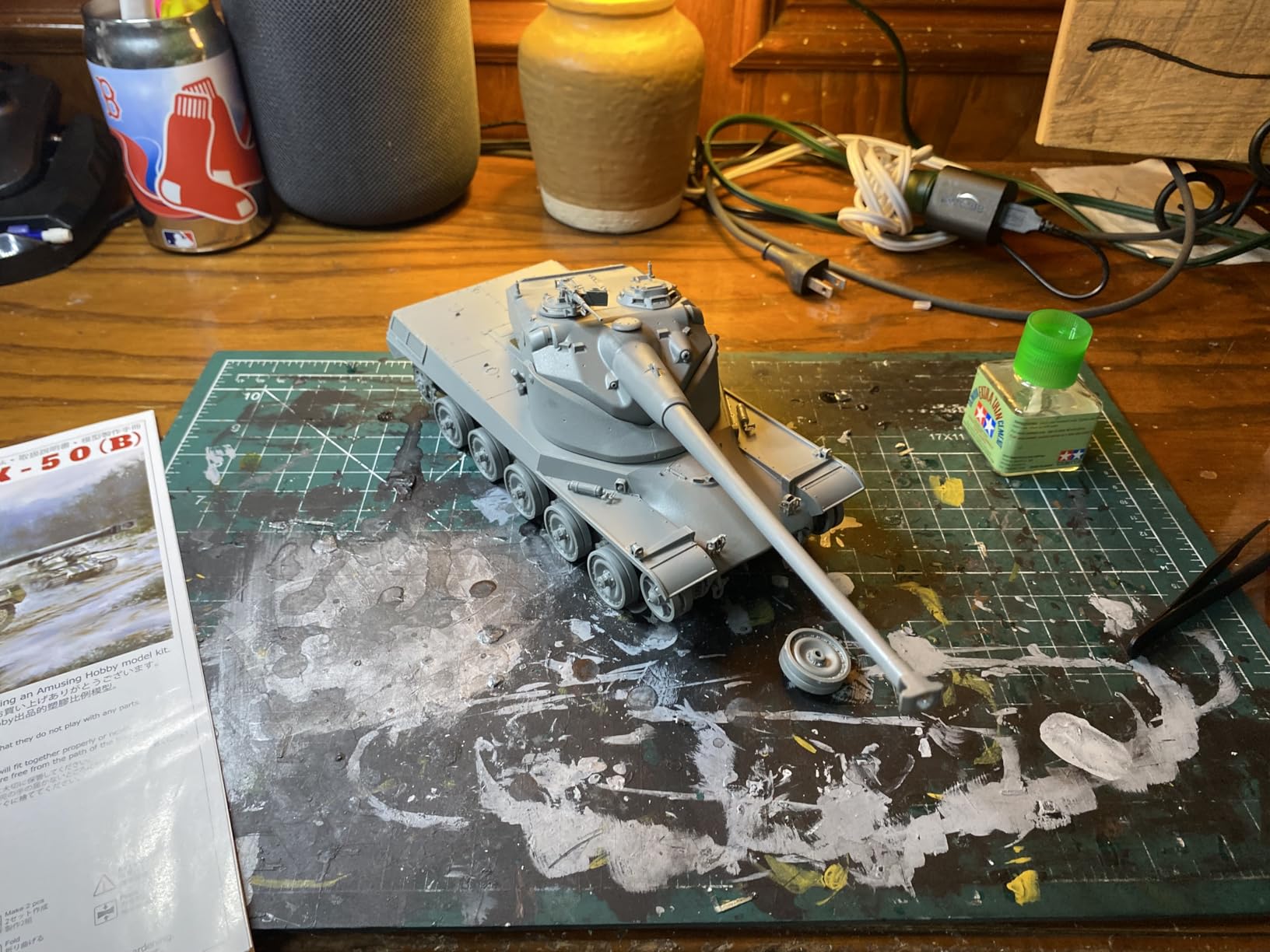 AMX-50B French Heavy Tank Scale 1:35 Model Making customer photo 2