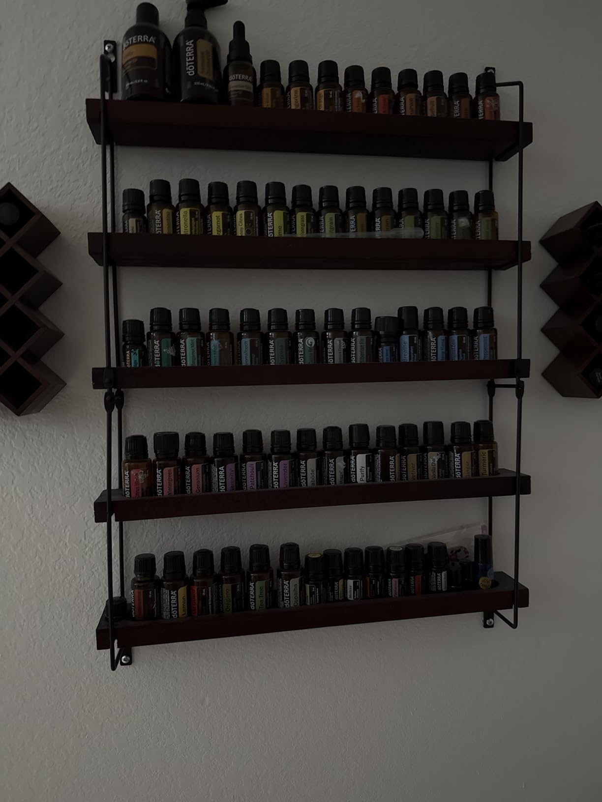 THYGIFTREE Essential Oil Storage Shelf Wall Mounted 16.9