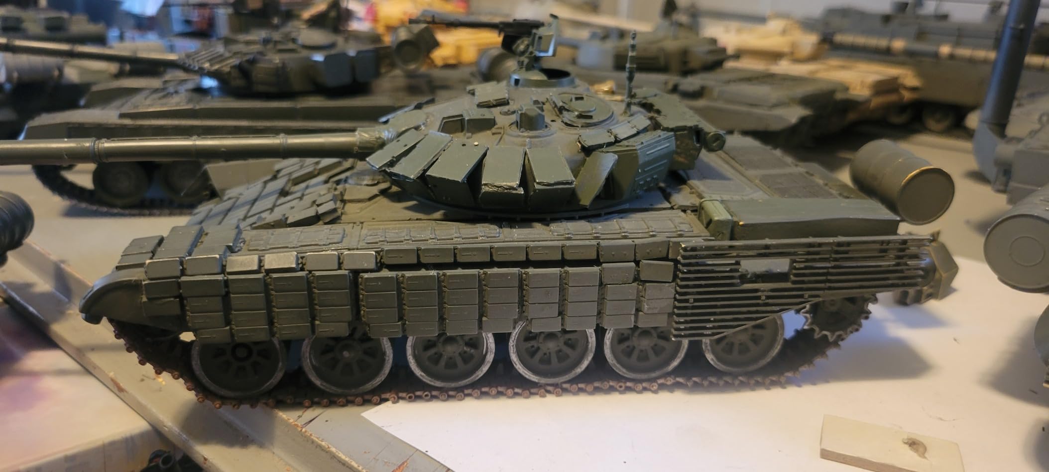 MENG Model MNGTS-053 1:35-Russian MBT T-72B3M / KMT-8 Mine Clearing Scale Model kit customer photo 1