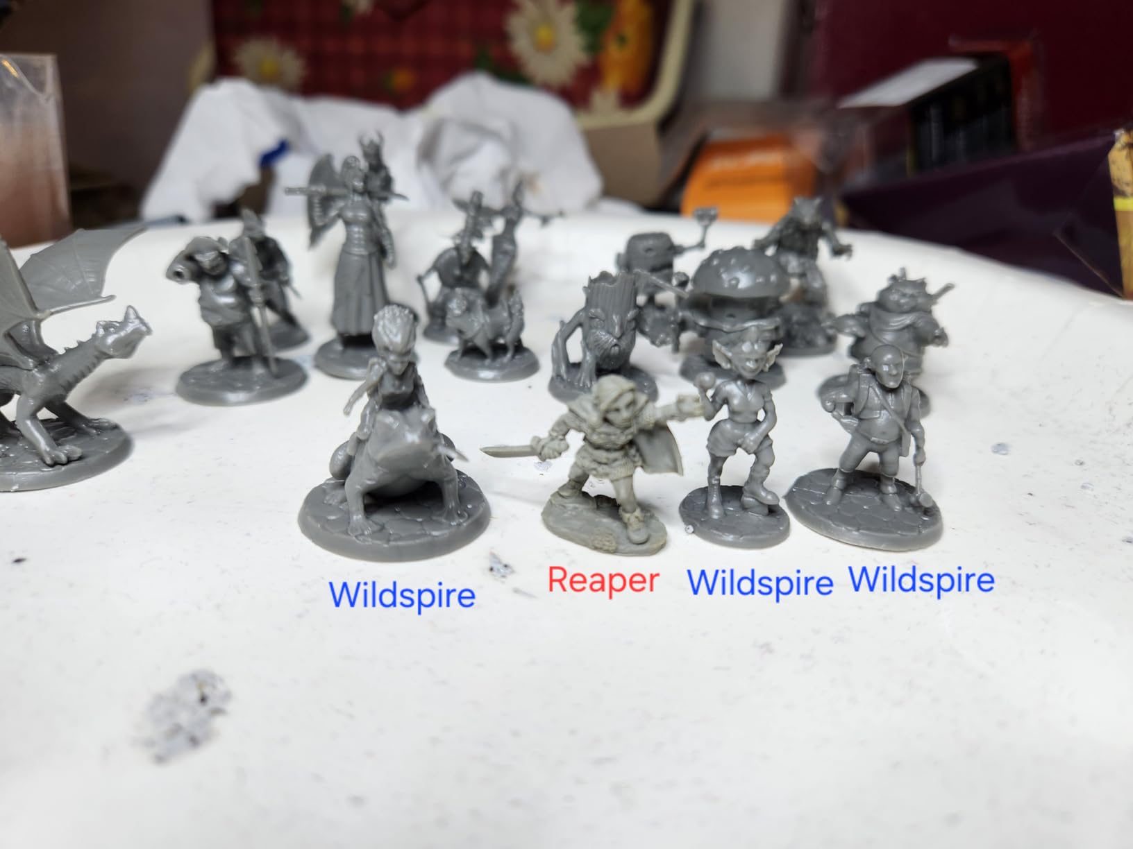 Wildspire Monsters Pack for DND Miniatures Booster Pack of 16 Bulk Monsters 28mm-32mm Scale Dungeons Dragons Accessories D&D Miniature DND Minis D D Figures Starter Set Tabletop Pathfinder Set customer photo 2