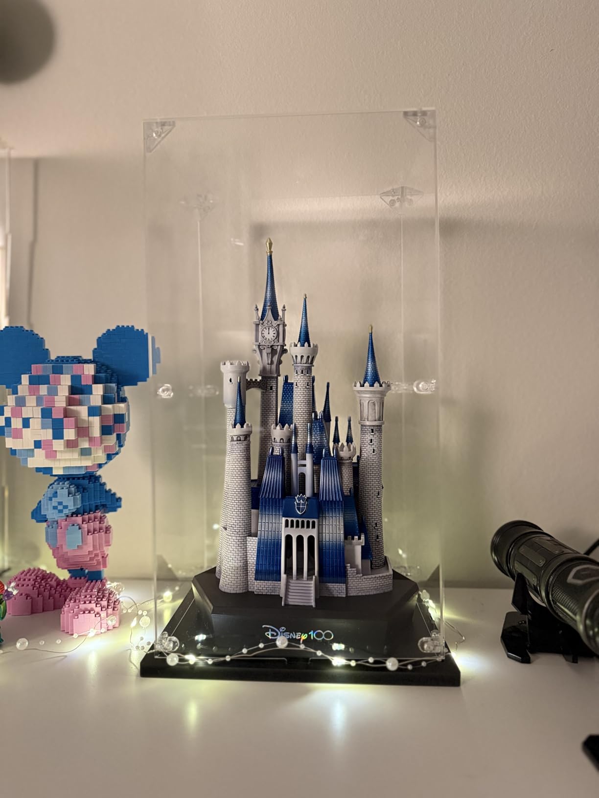 Acrylic Display Case for Collectibles Assemble Clear Acrylic Display Box for Lego Alternative Glass Case for Showcasing Figures Doll Toys customer photo 1