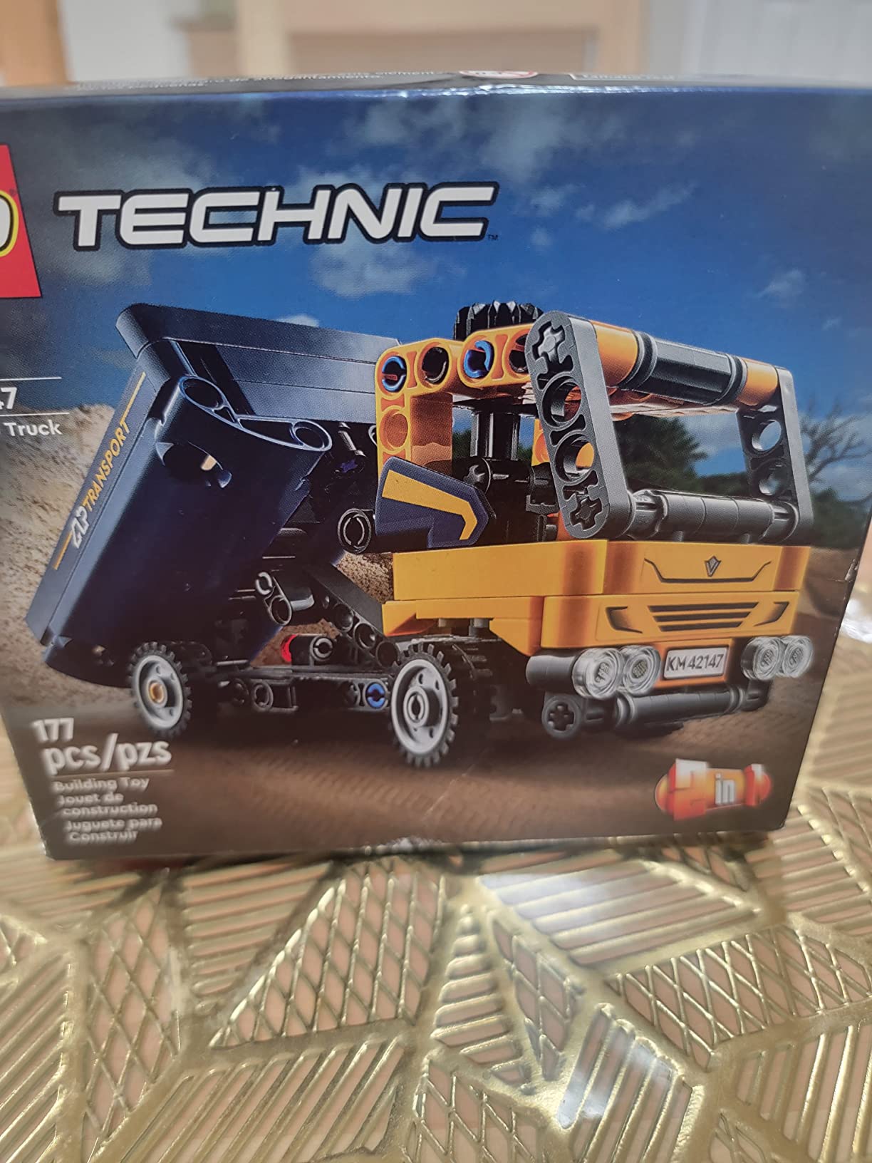 Technic Dump Truck 42147, 2in1 Toy Set, Construction Vehicle Model to Excavator Digger, Engineering Toys, Gift for Kids, Boys, Girls Ages 7 Plus customer photo 1