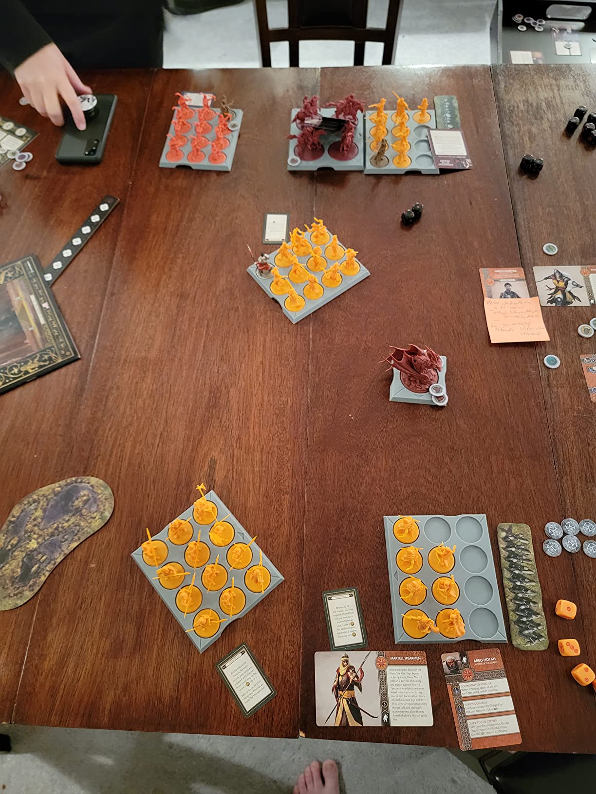 CMON A Song of Ice & Fire Tabletop Miniatures Game House Martell Starter Set - Lead The Resilient House Martell! Strategy Game for Adults, Ages 14+, 2+ Players, 45-60 Minute Playtime, Made by CMON customer photo 1