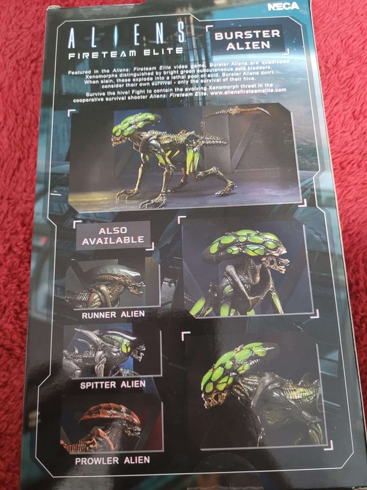 NECA - Aliens Fireteam Elite Burster Alien 7