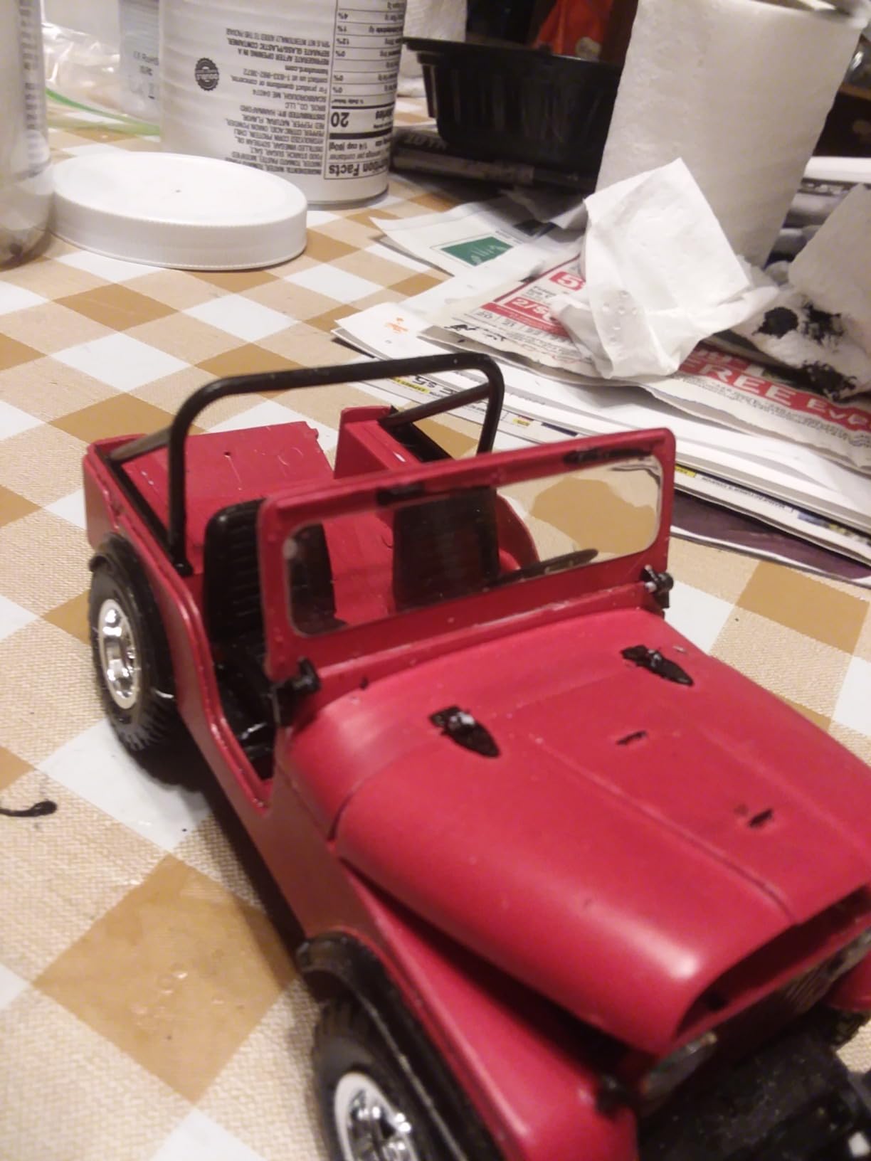 MPC 1981 Jeep CJ5 Golden Hawk 1:25 Scale Model Kit customer photo 2