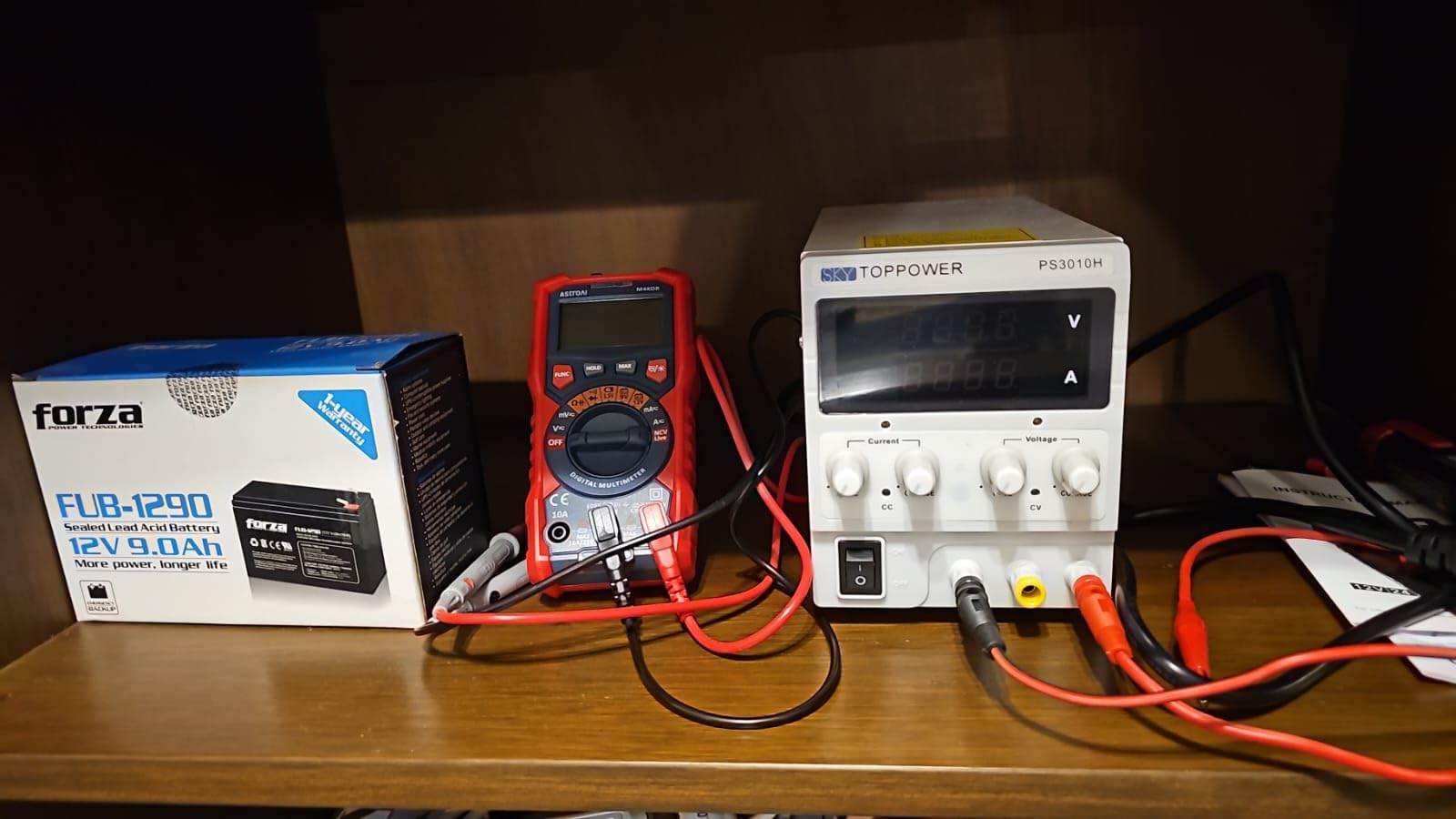 DC Power Supply Variable,0-30V 0-10A Adjustable Regulated Bench Lab Power with 4-Digit Display,for Repairing Phones,Computers,Test,Battery Charging,Electrolytic Power Supply,DIY,Sky TOPPOWER PS3010H customer photo 1