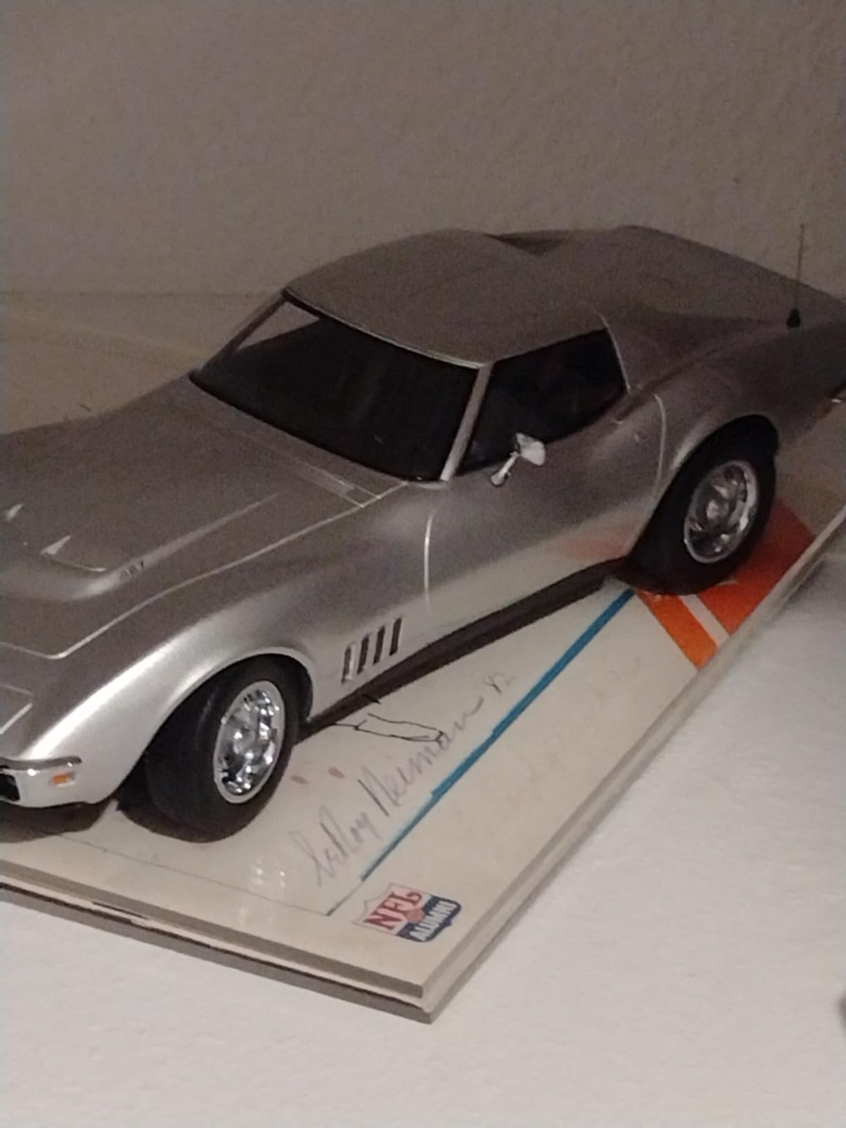 1969 Chevy Corvette Silver Metallic 1/18 Diecast Model Car by Norev 189032 customer photo 1
