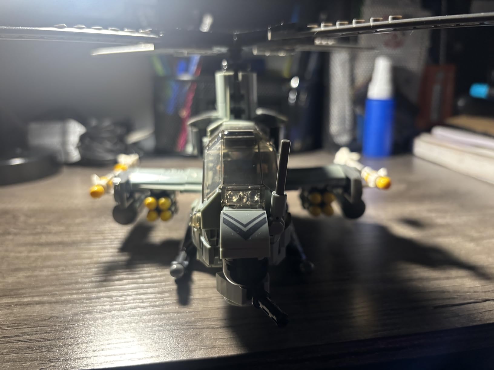 SEMKY Military Series AH-1Z Helicopter Little Birds Air Force Building Block Set, 597 Pieces customer photo 2
