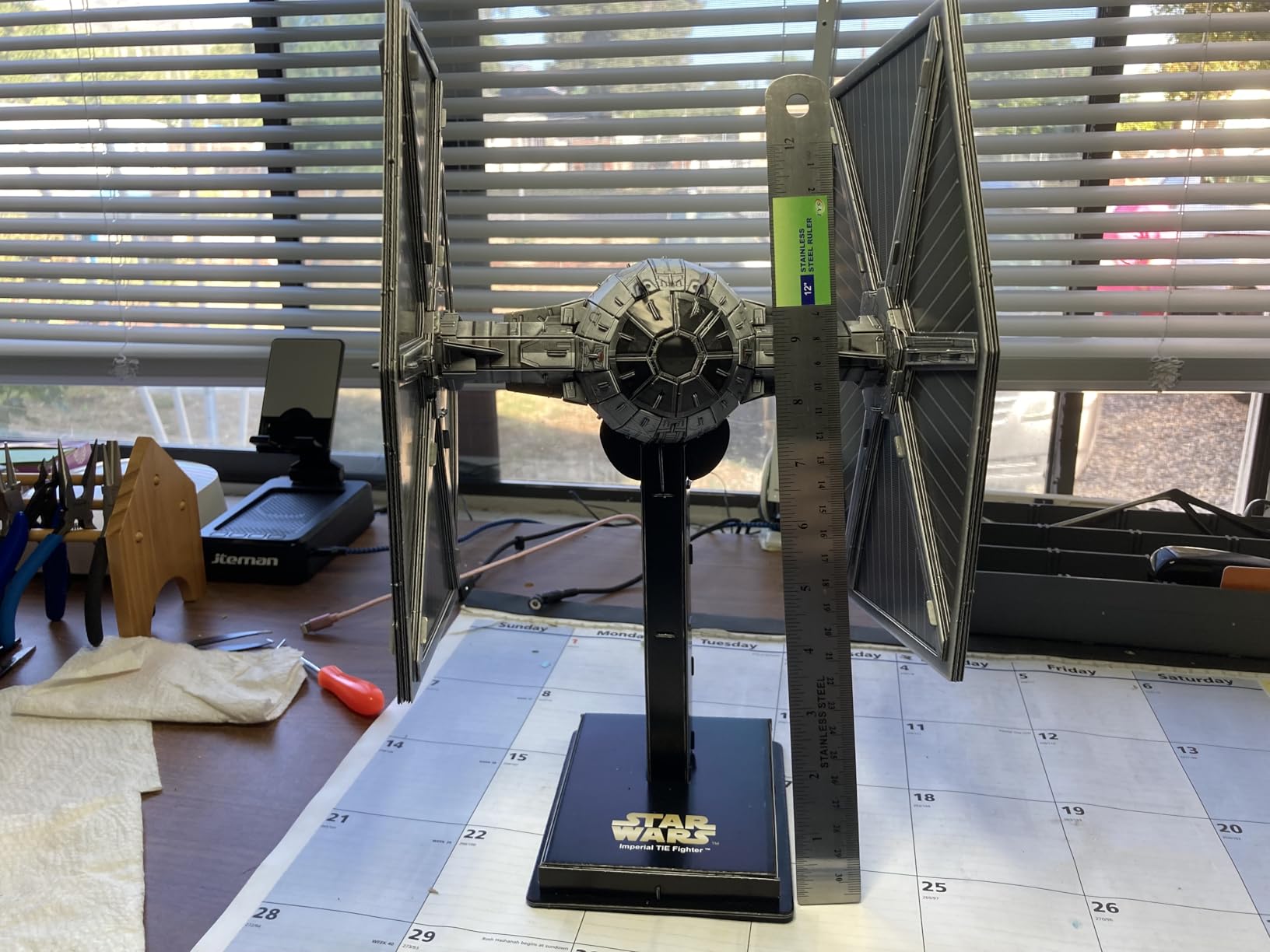 4D Build, Star Wars T-65 X-Wing Starfighter 3D Model Kit, Star Wars Collectible & Desk Decor customer photo 2