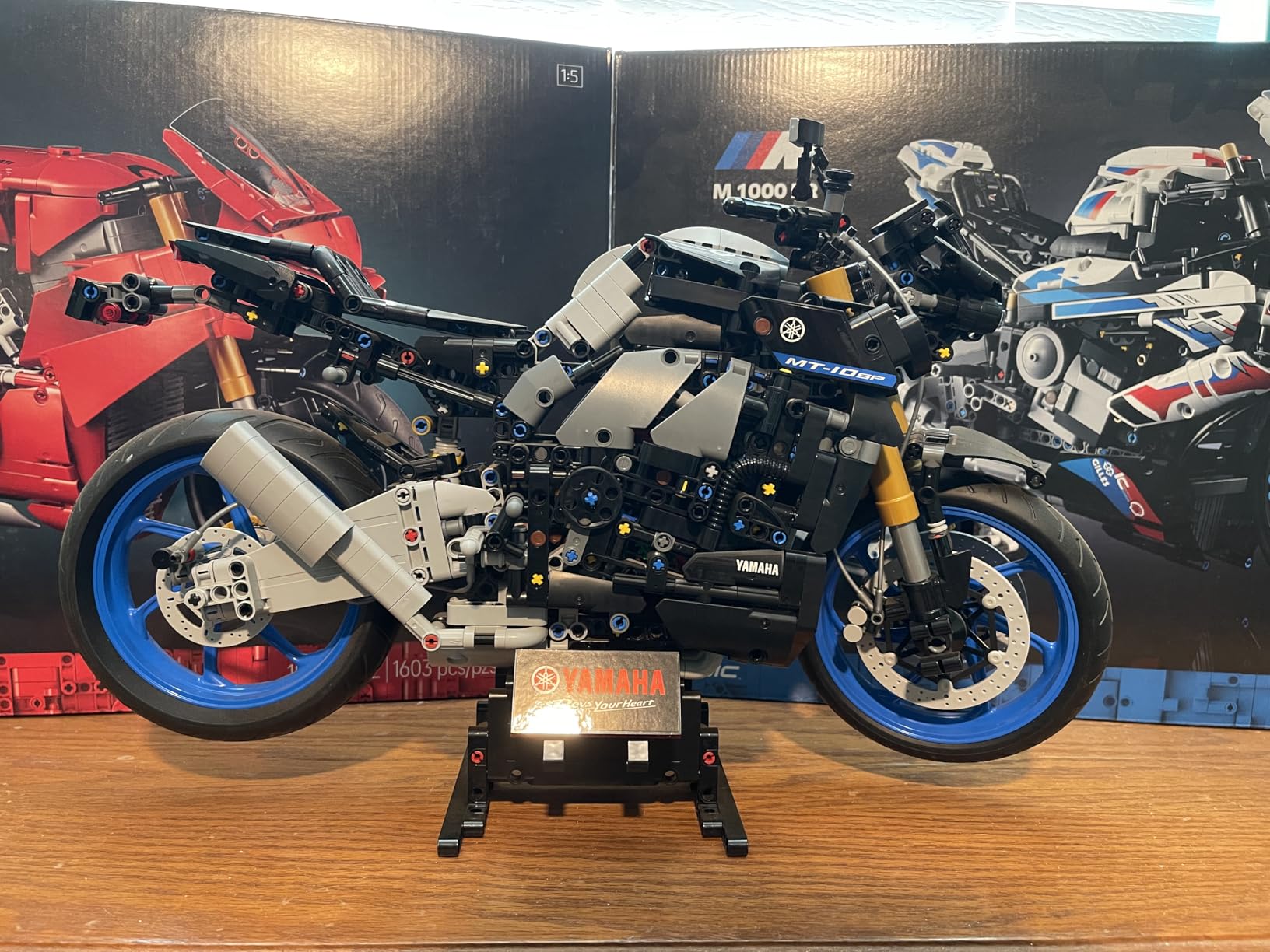LEGO Technic Yamaha MT-10 SP 42159 Advanced Building Set for Adults, This Iconic Motorcycle Model for Build and Display Makes a Great Gift for Fans of Yamaha Vehicles or Motorcycle Collectibles customer photo 1