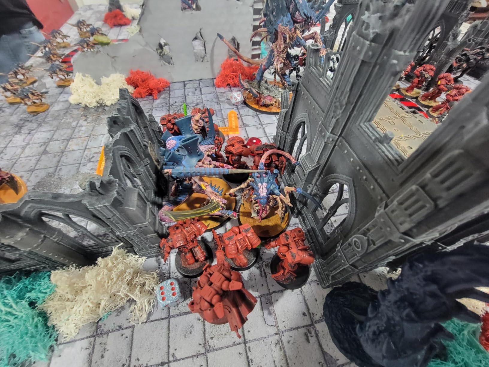 Tabletop Terrain Sci-Fi Ruin Set 3 - Modular Sci-Fi Terrain for Tabletop Wargaming Competitive Ruins 28mm 32mm customer photo 1