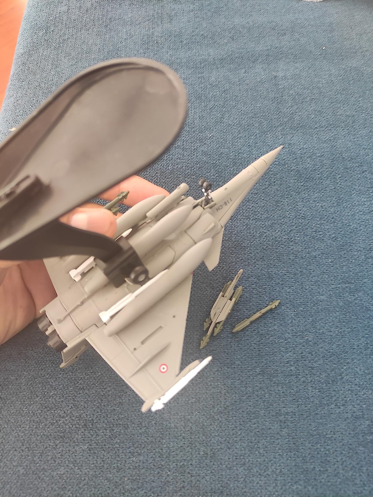 HANGHANG Dassault Rafale Fighter Plane Metal Aircraft Model Diecast Plane for Collection or Gift customer photo 1