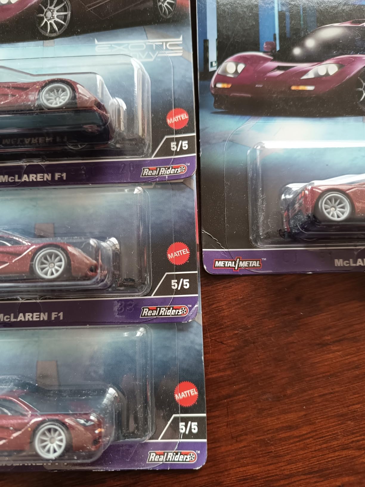 Premium Car Culture Circuit Legends Toy Vehicle, 1:64 Scale Die-Cast McLaren F1 for Collectors, Real Riders Tires, Metal/Metal customer photo 1