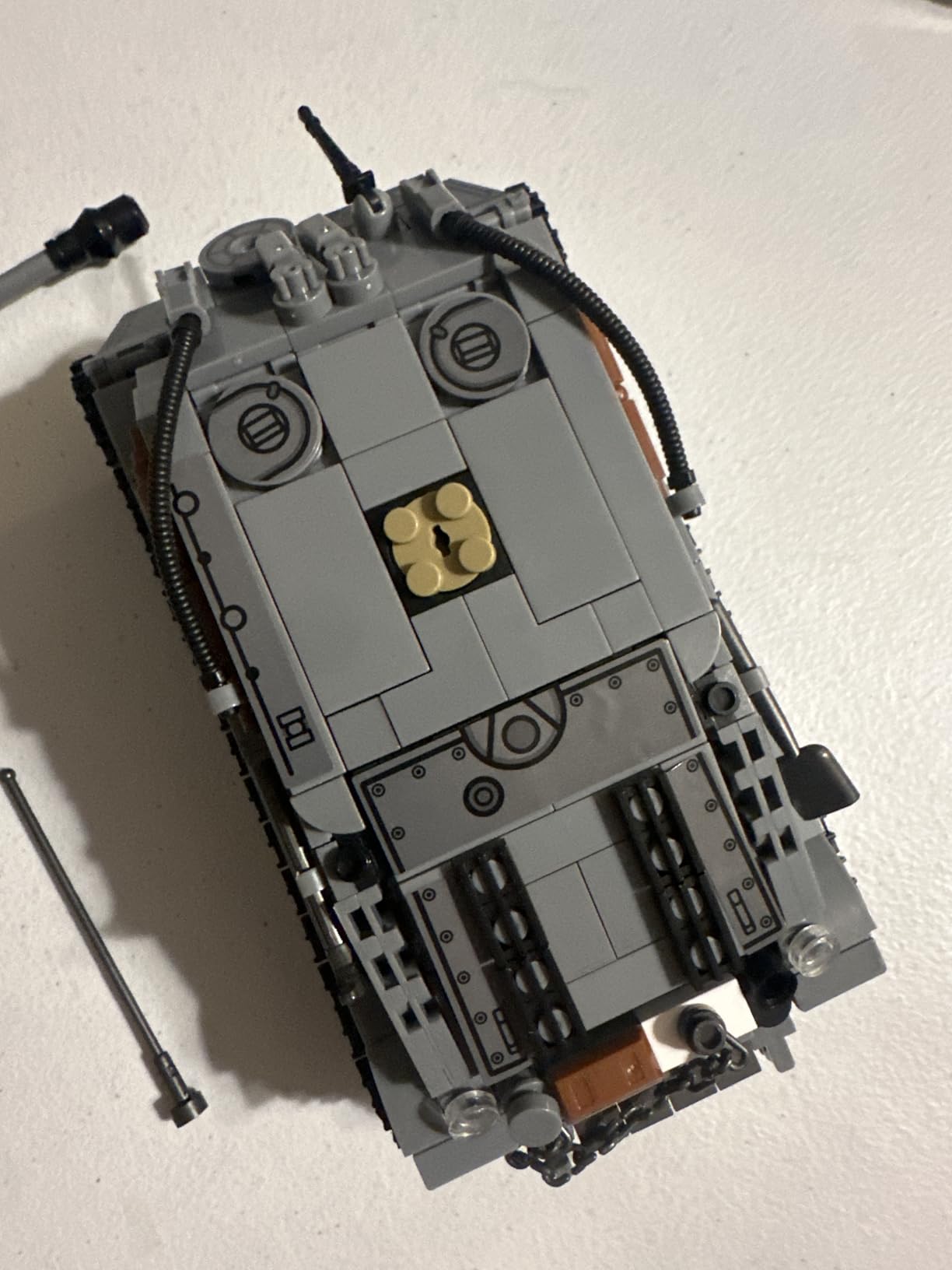 WW2 Army Tank Toys Building Kit Compatible with Lego - German Tiger & American M4 Sherman Models, 1184 Blocks customer photo 1