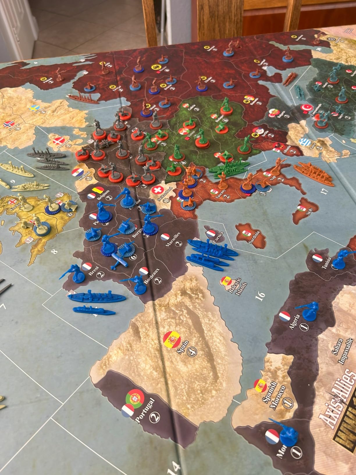 Renegade Game Studios Axis & Allies: WWI 1914 Board Game, Strategy Multiplayer War Game for 2-8 Players customer photo 2