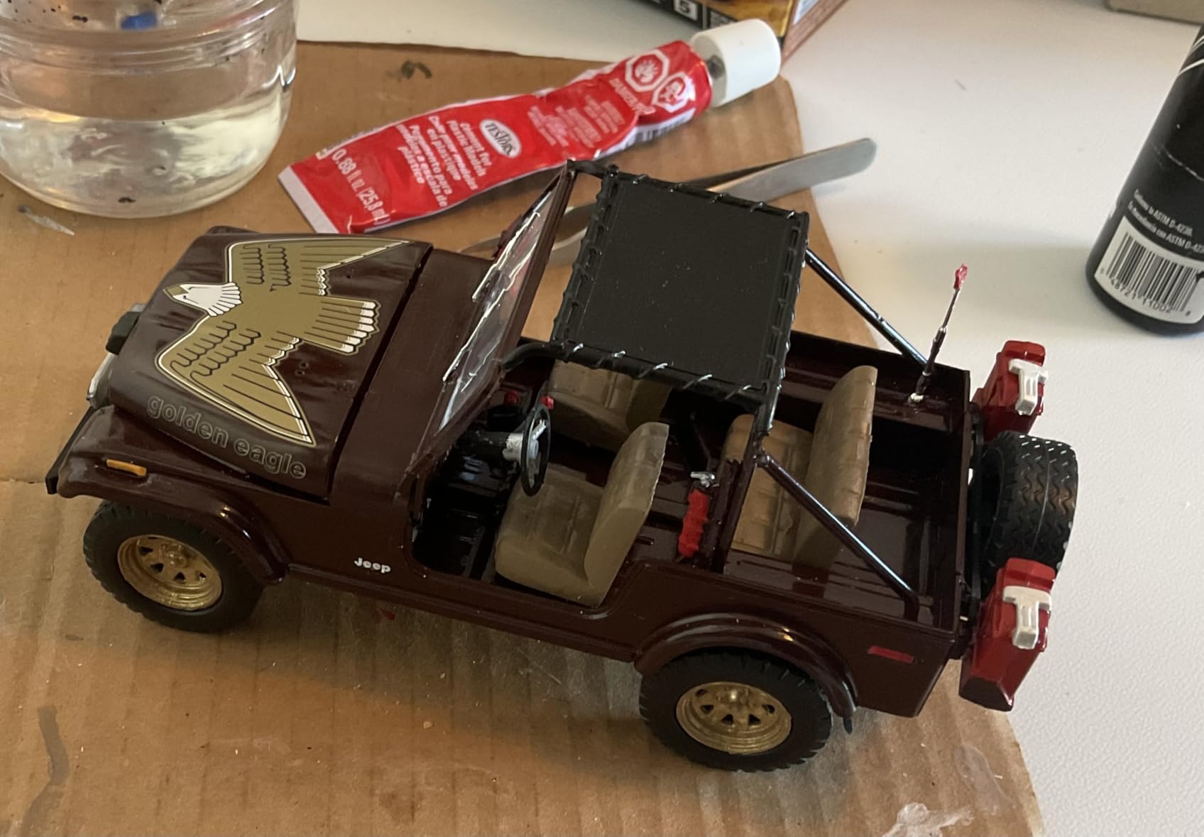 Revell 14547 '77 Jeep CJ-7 2'N1 1:24 Scale 136-Piece Skill Level 5 Model Building Kit customer photo 1
