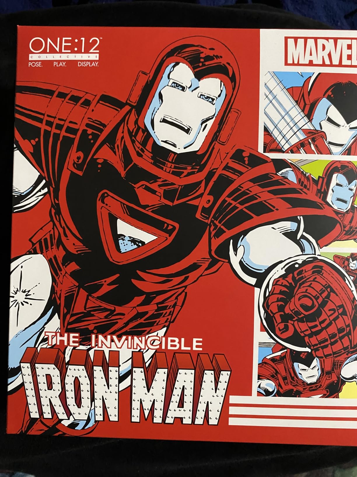 Mezco ONE:12 Collective Iron Man: Silver Centurion Action Figure customer photo 2