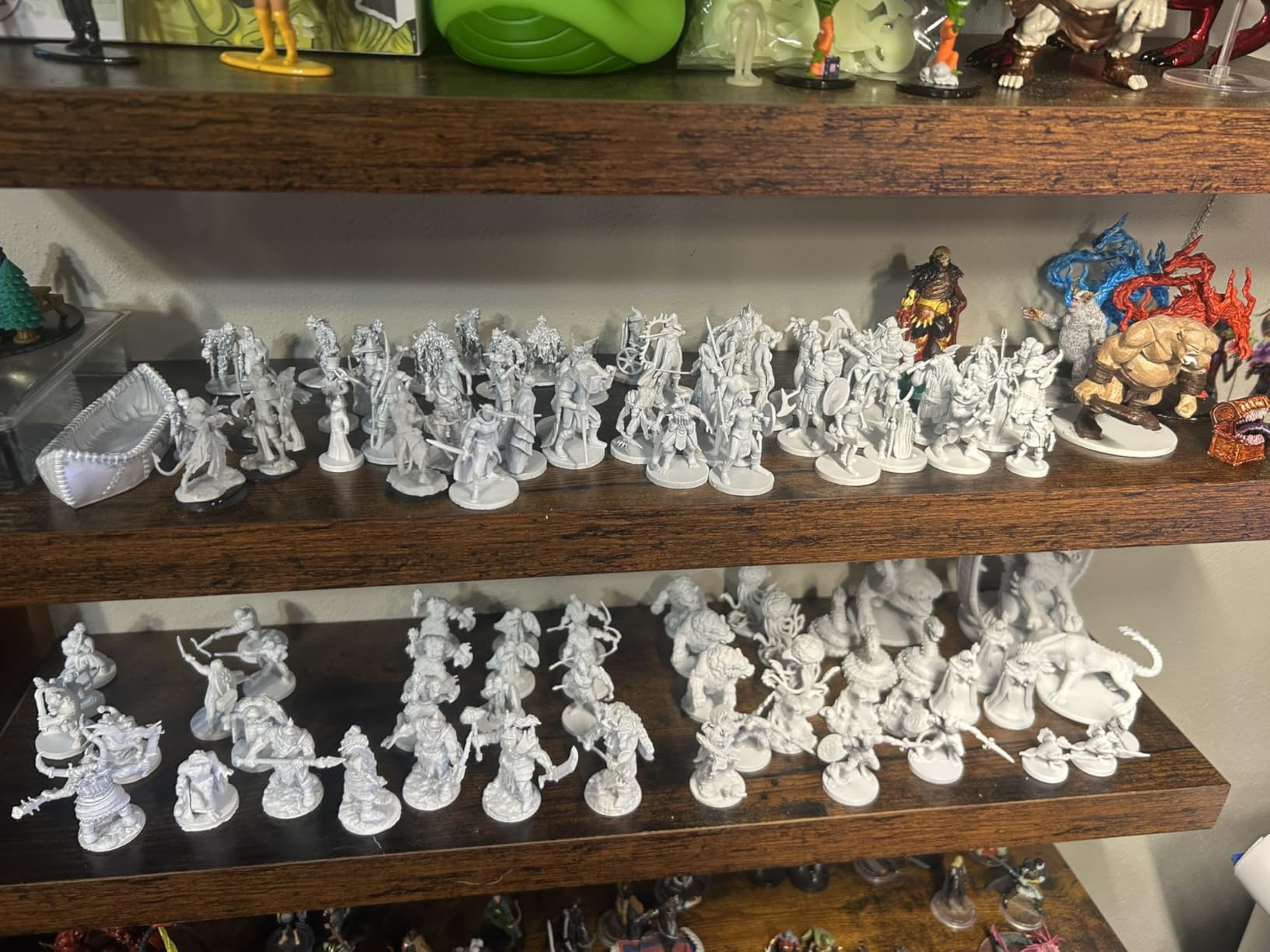 Path Gaming 50 Unique Miniatures Fantasy Tabletop RPG Figures for Dungeons and Dragons, Pathfinder Roleplaying Games, Bulk Unpainted, Great for D&D customer photo 1