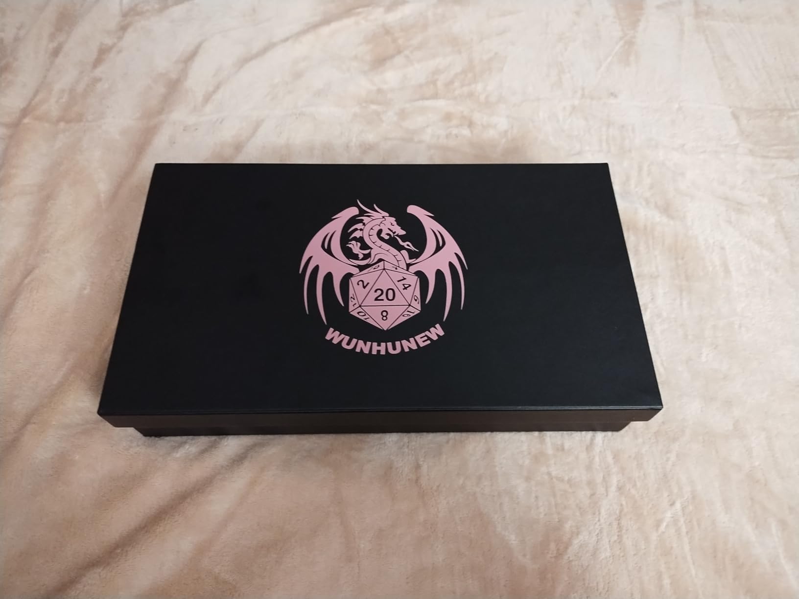 DND Dice Tray & Tower Storage Box, 4 in 1 D&D Dice Holder Case (Dice Rolling Tray, Dice Roller Tower, Dice & Miniature Storage), Great RPG Accessories Gifts for Dungeons and Dragons MTG DM & Player customer photo 2