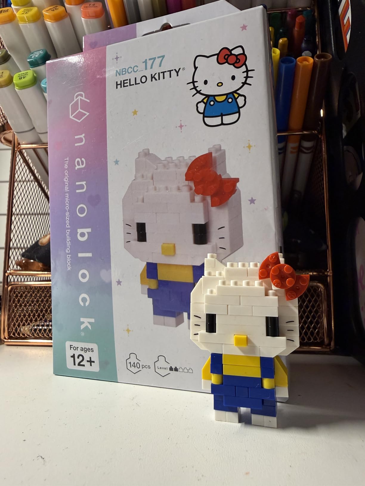 nanoblock - Sanrio - Hello Kitty ver. 2, Character Collection Series Building Kit customer photo 1