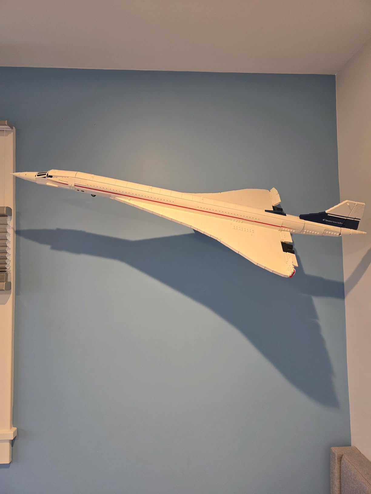 LEGO Icons Concorde Model Aircraft, Gift for Adults, Build a Replica Model of the World's Most Famous Supersonic Commercial Passenger Plane with Authentic Details and Functional Pieces, 10318 customer photo 1