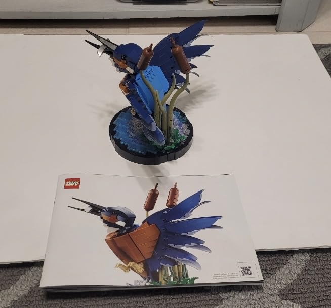 Icons Kingfisher Bird Model, Creative Set for Adults to Build and Display, Relaxing Project for Bird Lovers & Enthusiasts, Ideal Gift for Home and Office Décor, 10331 customer photo 1