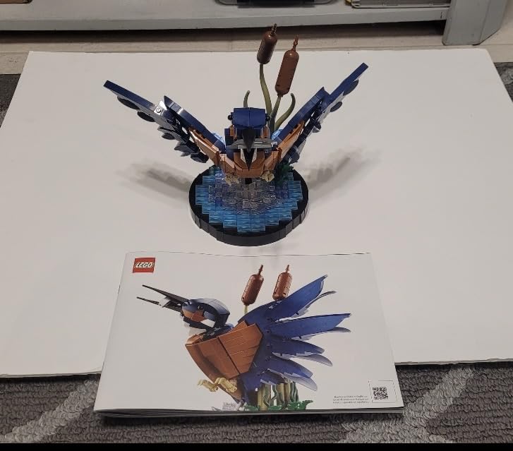 Icons Kingfisher Bird Model, Creative Set for Adults to Build and Display, Relaxing Project for Bird Lovers & Enthusiasts, Ideal Gift for Home and Office Décor, 10331 customer photo 2