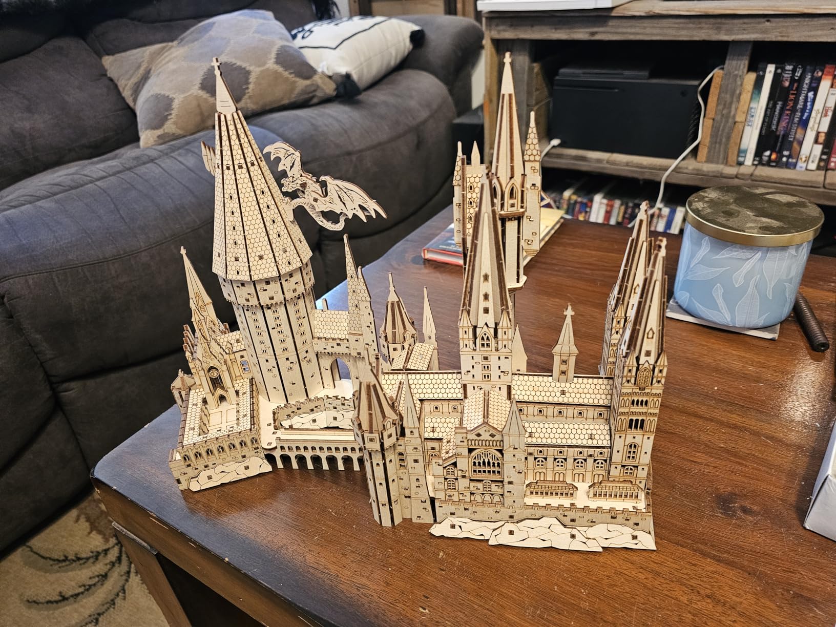 UGEARS Harry Potter Quidditch Pinball Machine - 3D Wooden Puzzles for Adults to Build, Mechanical Wooden Model Kits, Wood Brain Teaser Puzzles, Harry Potter 3D Puzzle Pinball Game customer photo 1