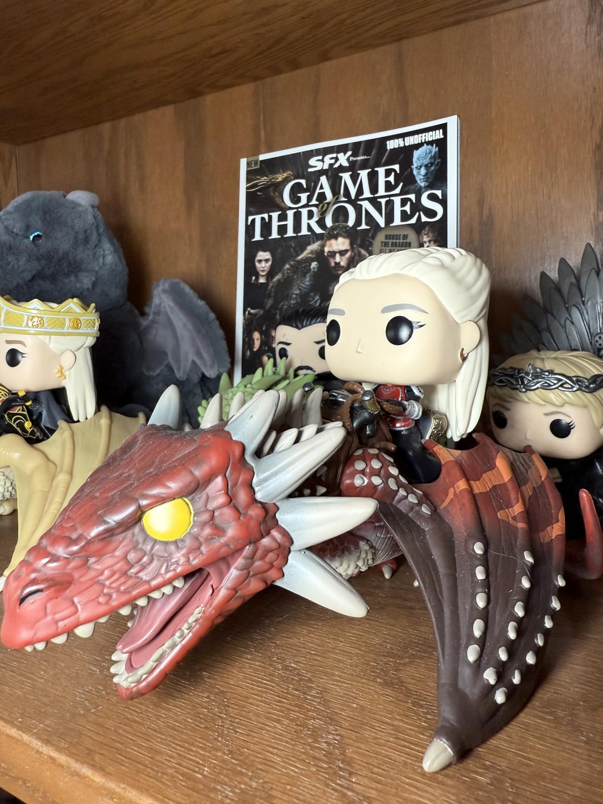 Funko POP! Rides Deluxe: House of The Dragon - Rhaenyra on Dragon - Collectable Vinyl Figure customer photo 1