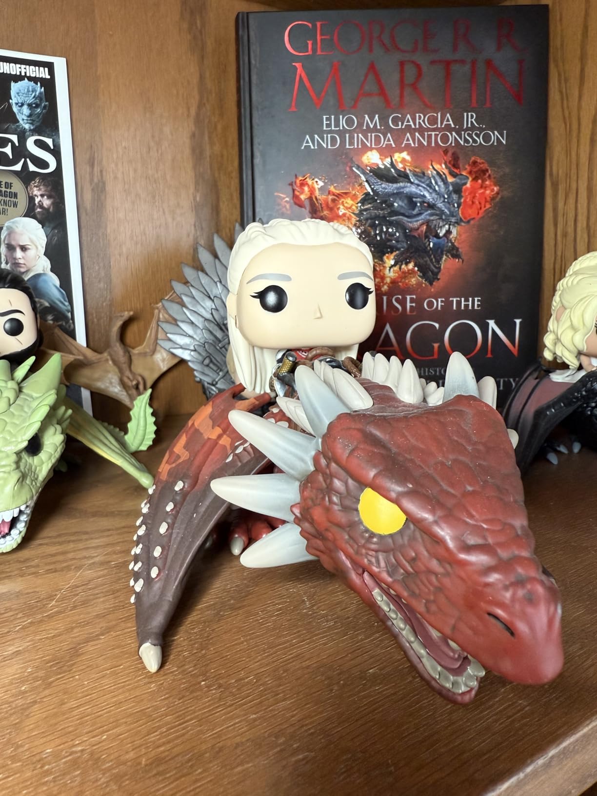 Funko POP! Rides Deluxe: House of The Dragon - Rhaenyra on Dragon - Collectable Vinyl Figure customer photo 2