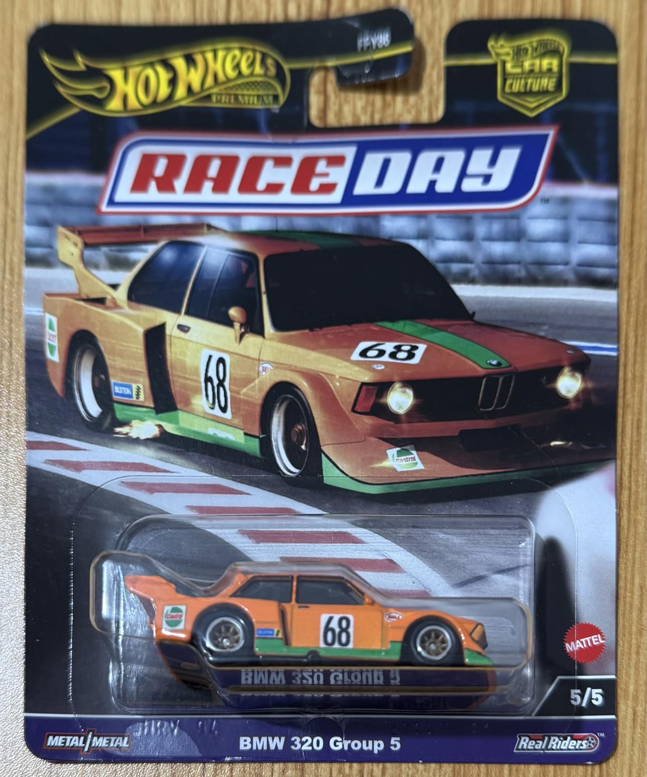 Premium Car Culture Collectible Toy Car, 1:64 Scale Die-Cast BMW320 Gp5, Race Day Vehicle with Real Riders Tires customer photo 1