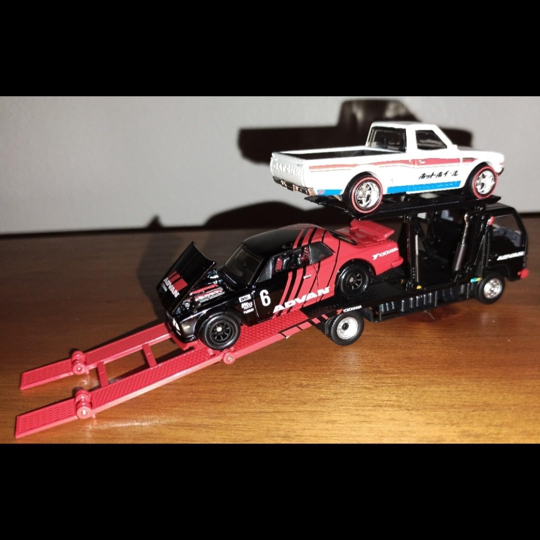 Tomica Limited Vintage Neo 1/64 LV-N191b Izu Elf Hanamidai Car Safety Loader Big Wide ADVAN Finished Product customer photo 1